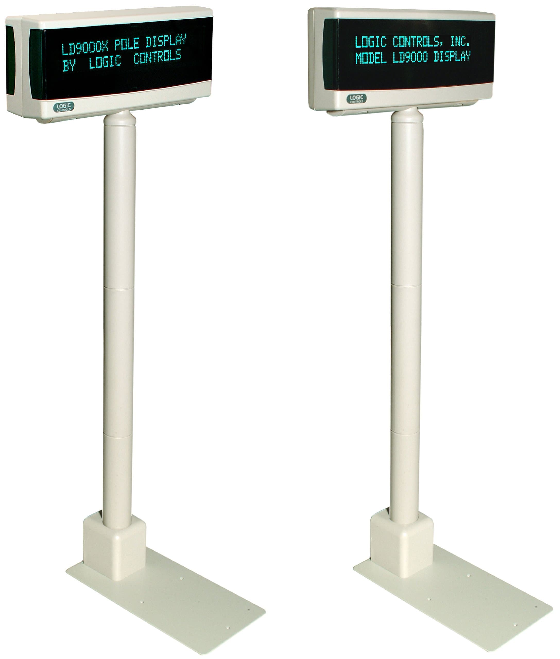 Logic Controls Customer Display - 900 cd/m_ - USB - Gray - USB