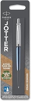 Parker Jotter Waterloo Blue CT Ballpoint Pen, Blister pack