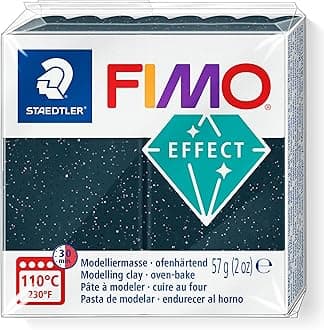 Staedtler FIMO Effects Polymer Clay - -Oven Bake Clay for Jewelry, Sculpting, Star Dust 8020-903