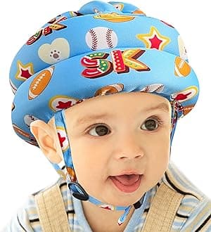 Baby Head Protector - Baby Safety Helmet for Crawling No Bumps and Soft Cushion Infant Baby Safety Headguard I Toddler Helmets 1-2 years old, 6-12 months
