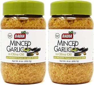 Badia Minced Garlic,8 oz,(Pack of 2)