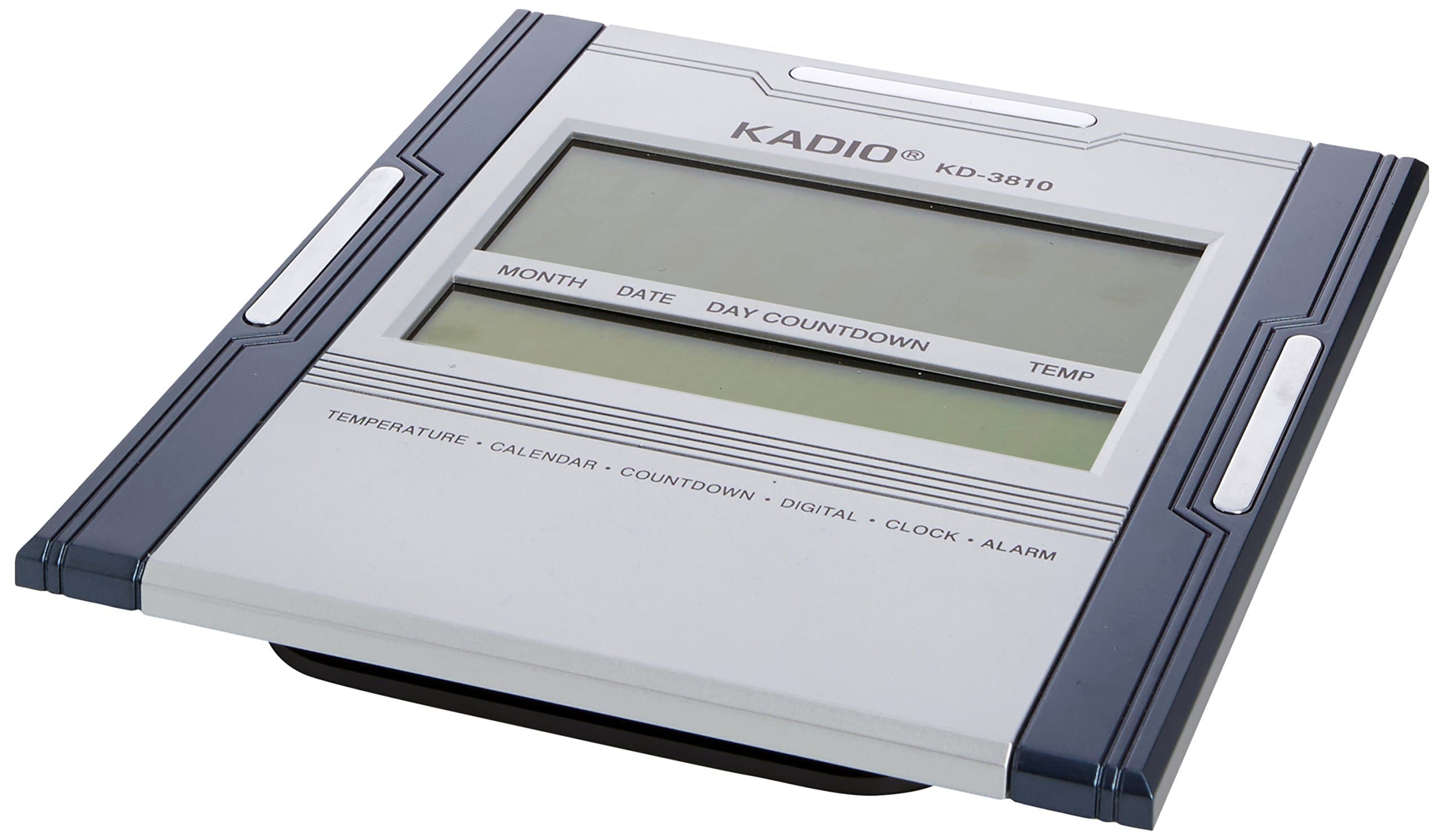 KADIO Digital Jumbo Wall Mount & Table Temperature Display Clock KD-3810