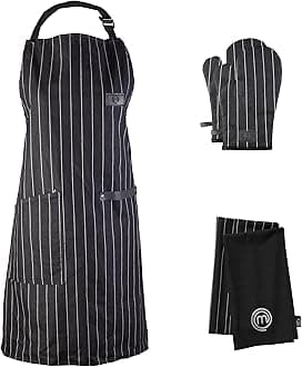 MasterChef Chef Apron for Men & Women, Cooking Apron for the Kitchen & BBQ Grilling