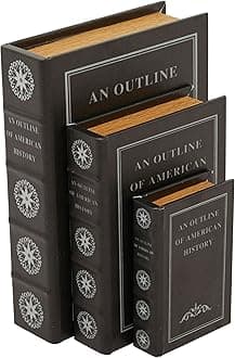 Traditional Black Faux Leather Box Set