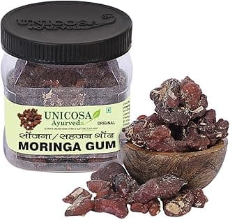 UNICOSA Ayurveda Natural Gond Moringa 100gm Natural Moringa Gum (100g), Moringa Gond | Gond Sonjana | Gondh Sahjan | Moringa Oleifera