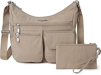 womens Everywhere Bagg Crossbody Women 11x9 Lightweight Nylon Hobo Water-resistant Travel Bag W/Rfid