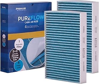 PureFlow Cabin Air Filter PC99244X | Fits 2019-2025 BMW X5, X7, X6, M850i xDrive, 2020-2025 M8, 2024-2025 INEOS Grenadier, 2020-2025 BMW M850i xDrive Gran Coupe, 2023-2025 XM