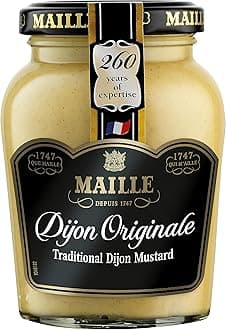 Dijon Original Mustard since 1747 condiment for salads, chicken, and fish 215 g