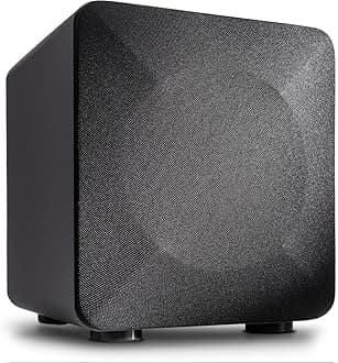 S6 210W Compact Powered Mini Subwoofer with Powerful Bass in a Small Package