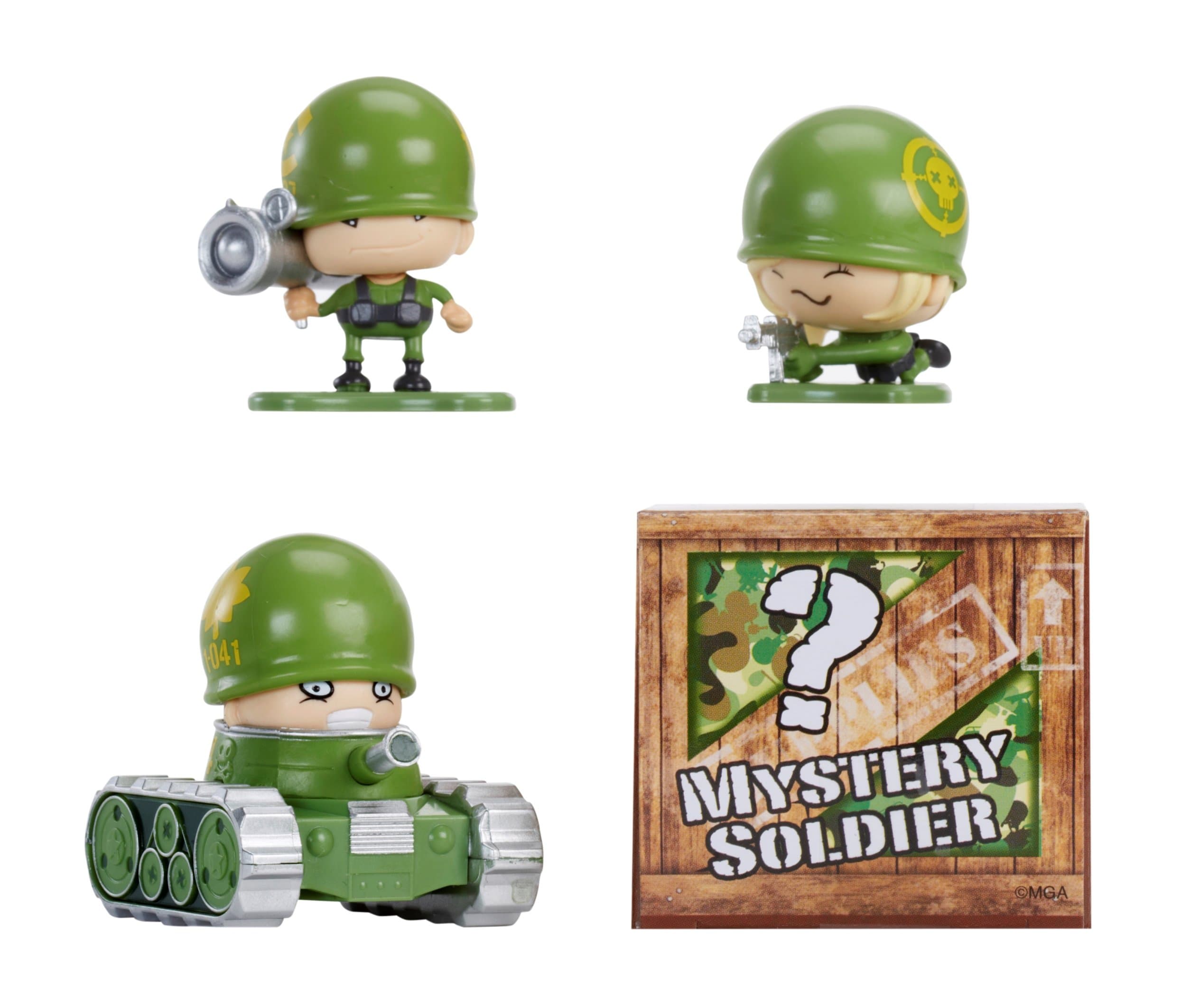 Awesome Little Green Men 4 Starter Pack Series 1 Sharp Shooters Figures