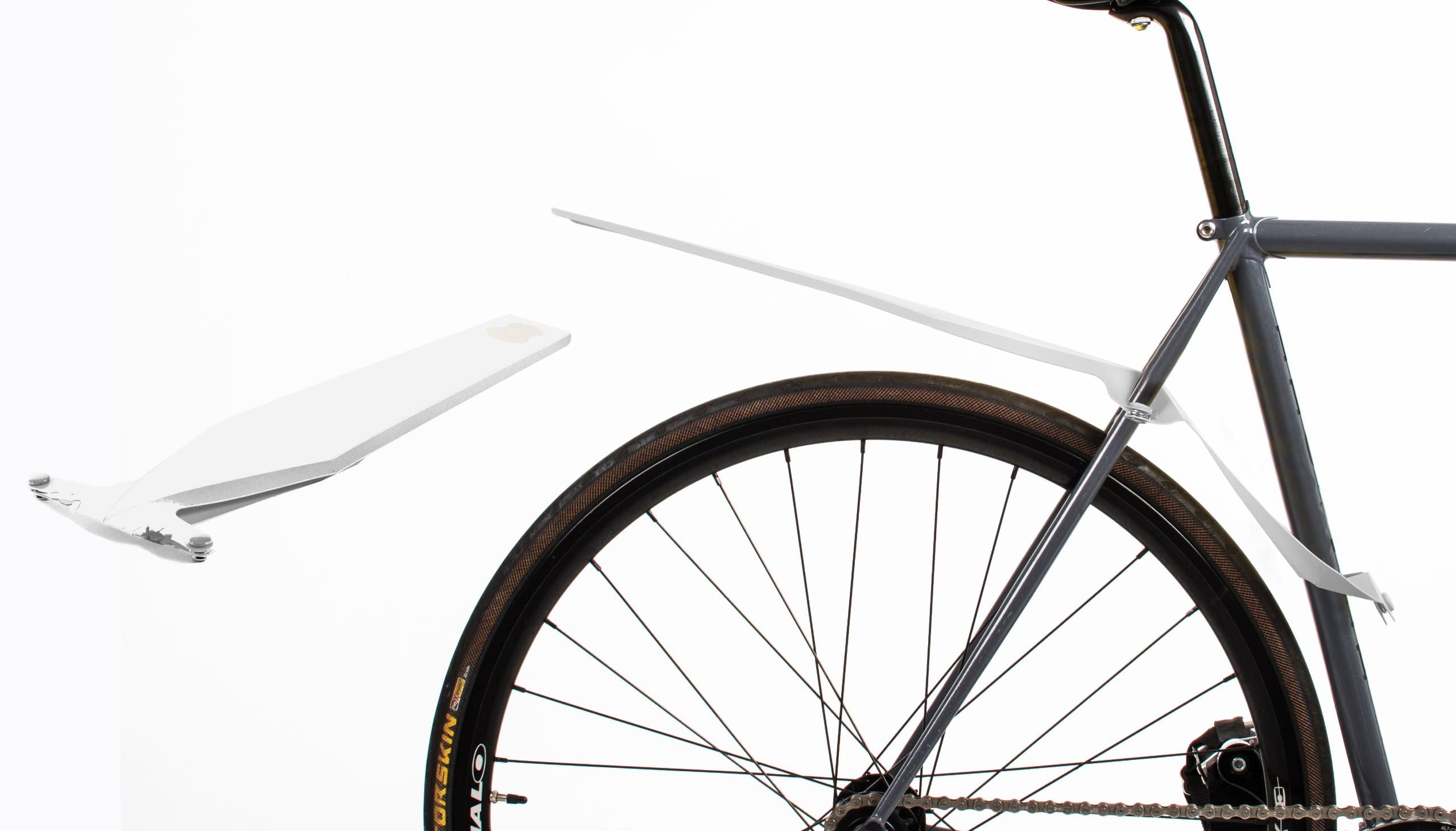 Full Windsor QF-WHT QuickFix Mudguard - White