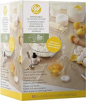 Wilton Disposable Counter Covers, 50-Count Mega Pack