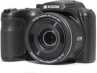 KODAK Pixpro Astro Zoom AZ255 - 16 MP Digital Bridge Camera, 25x Optical Zoom, 1080p HD Video, 24 mm Wide-angle Lens, Optical Stabiliser, 3" LCD Screen - Black