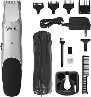 Groomsman Corded or Cordless Beard Trimmer for Men - Rechargeable Grooming Kit for Facial Hair - Beard Trimmer & Groomer - Model 9918-6171V