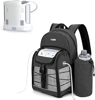 Portable Oxygen Concentrator Backpack, POC Carrying Bag Compatible for Inogen, OxyGo and Caire Units, Bag Only