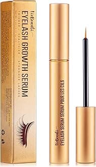 Lash Serum for Eyelash Growth: 5mL Eyelash Growth Serum with Advanced Formula to Boost Longer Fuller and Thicker Looking Lashes - Vegan & Cruelty-Free for Sensitive Eyes 5-Month Supply