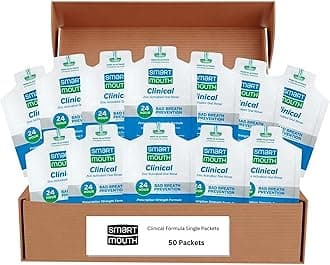 SmartMouth Clinical Rinse Single Pack – 50 Pack