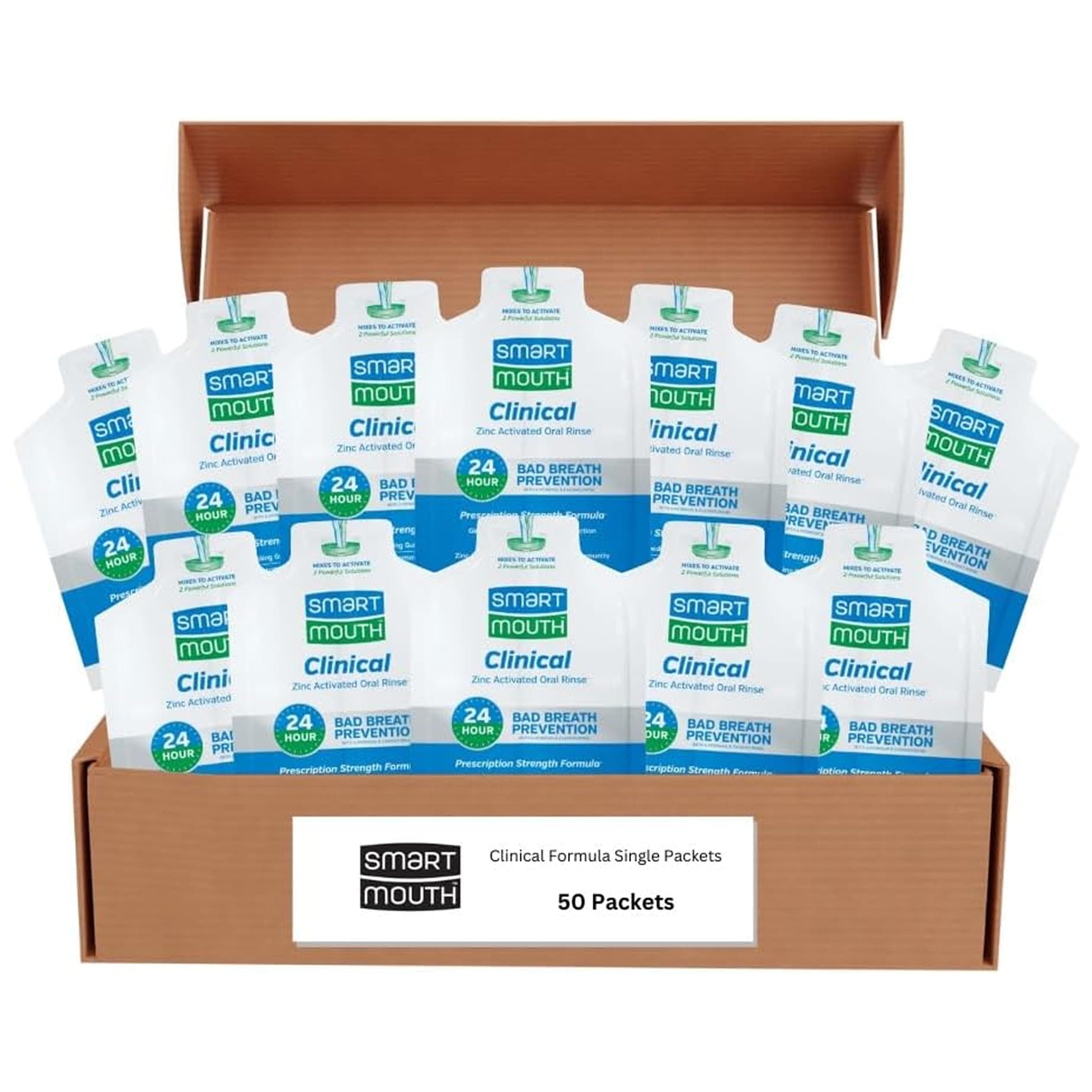 Clinical Rinse Single Pack – 50 Pack