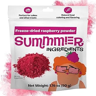 – Freeze Dried Raspberry Powder (50g) No Added Sugar, Pure - 100% Natural Raspberries - Sustainably Grown - No Artificial Additives - Gluten Free - Non-GMO - Vegan Friendly