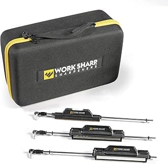 WORK SHARP Upgrade Kit for Precision Adjust Knife Sharpener, Set of 7 Abrasives and Carry Case
