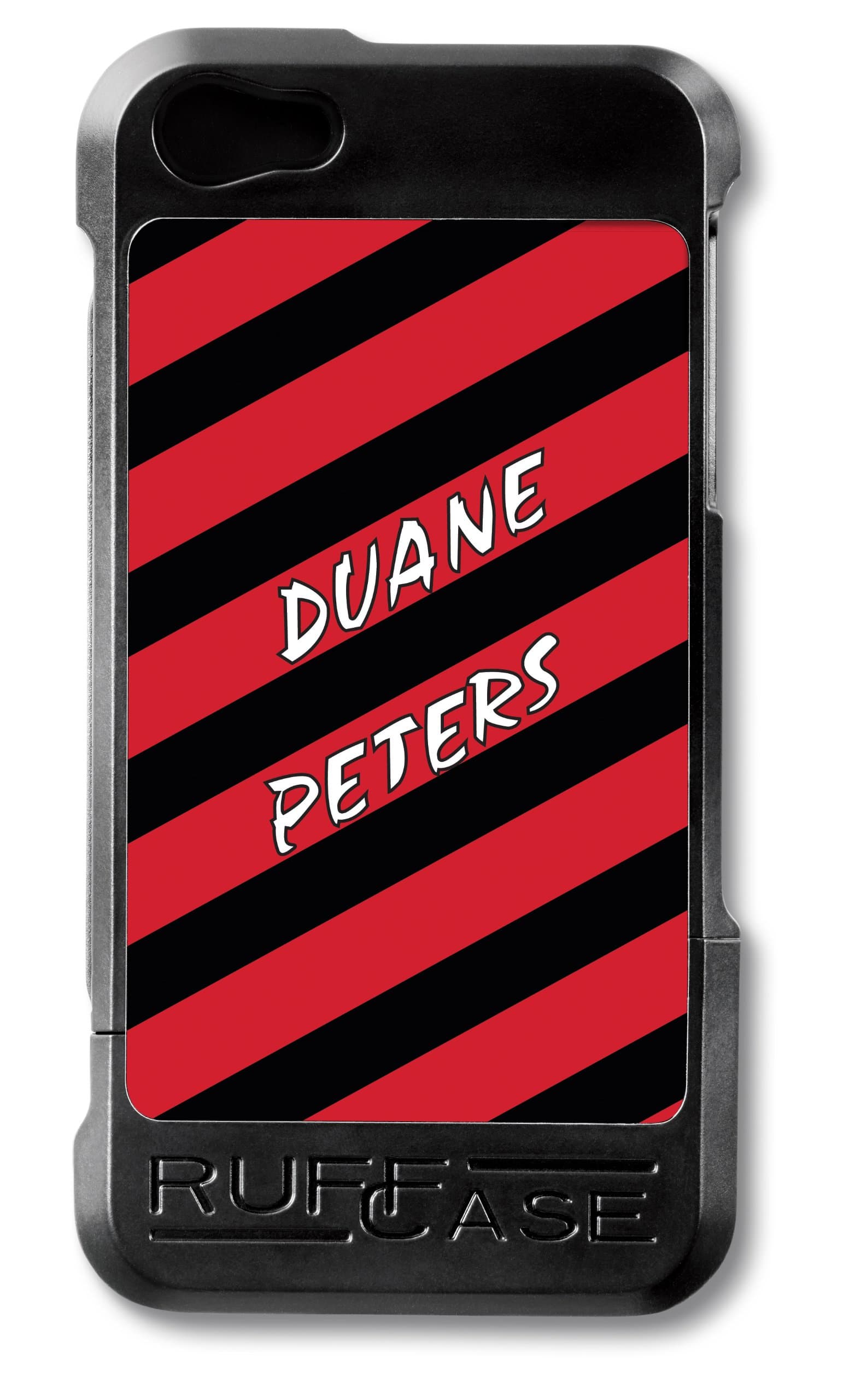 RuffCase CC-IP5-BLK-DP Combi Case for iPhone 5 - Retail Packaging - Duane Peters