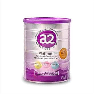 a2 Platinum® Premium Infant Formula for Babies Ages 0-12 Months, Whole Milk Powder-Based Formula with Iron, Nutritionally Complete, Made with Pure and Natural a2 Milk®, 14.1- oz Can