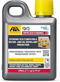 MP90 ECO XTREME, Extreme Worktop Stainproof and waterproof sealant, Natural Stone Sealer, Invisible Look Protection for Marble, Porcelain tile sealant, 375ml
