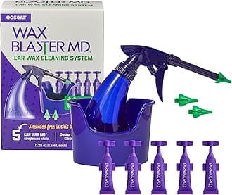 Earwax MD EOSERA Wax Blaster Kit - Complete Ear Cleaning Solution with Ear Wax Drops | Gentle Ear Irrigation for Routine Cleaning | Proven Results in Just 1 Treatment