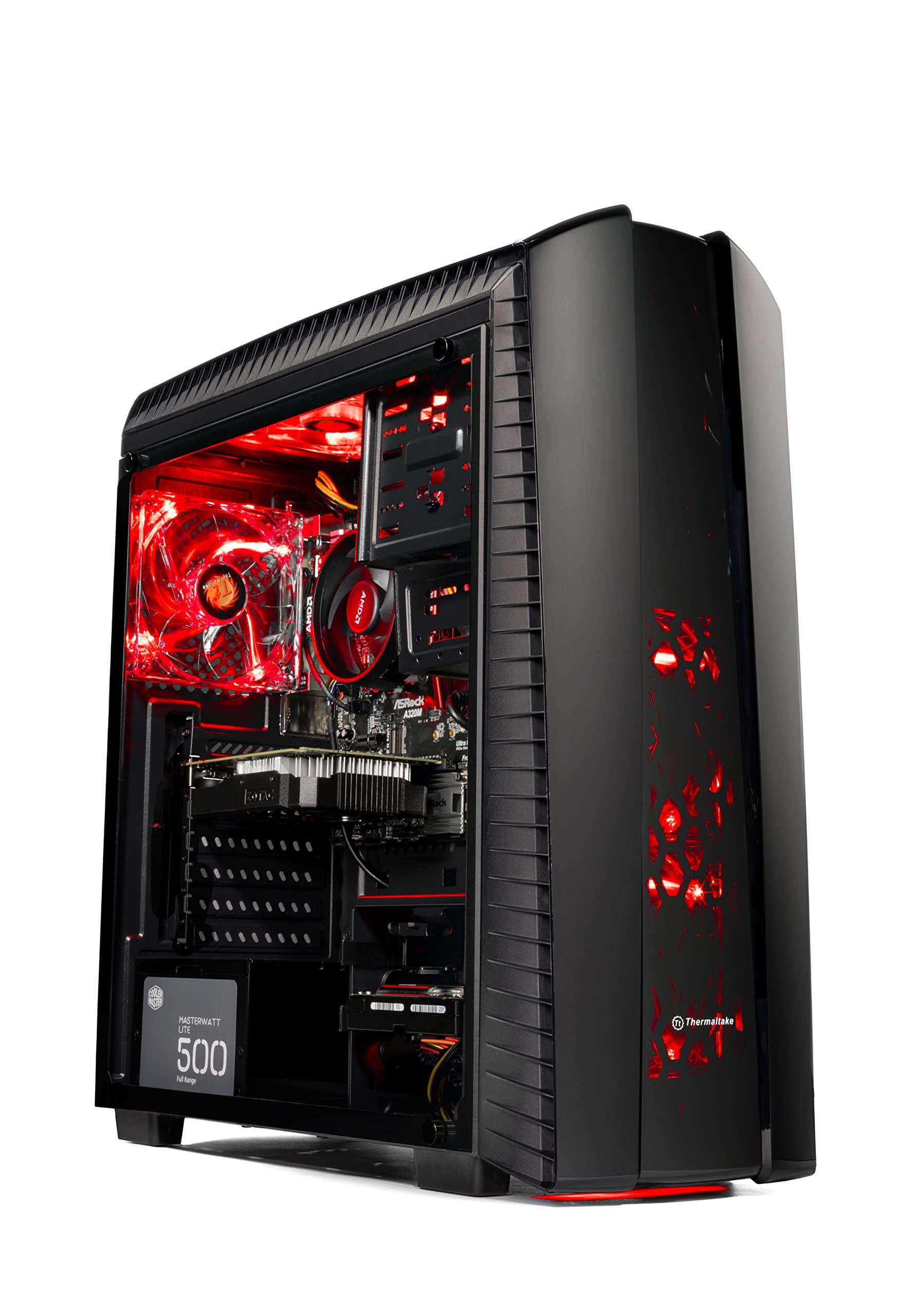 [Gamer's Choice] SkyTech Shadow II Gaming Computer Desktop PC AMD Ryzen 5 1400,GTX 1060 3GB, 1TB HDD,16 GB DDR4, Windows 10 Home