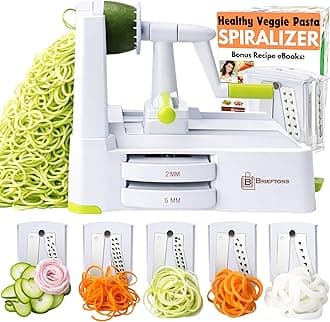 Brieftons 5-Blade Vegetable Spiral Slicer (BR-5B-02)