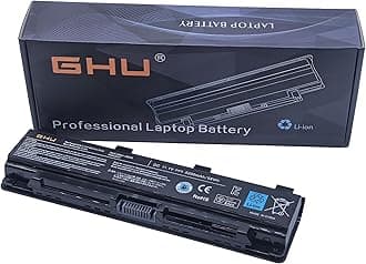 GHU New Replacement Laptop Battery 58 WH PA5109U-1BRS Compatible with Toshiba Satellite PABAS271 PABAS272 PABAS273 C855 C855D L855 L875 P855 P875 S855 S875 PA5110U-1BRS PA5108U-1BRS C55-A