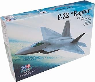 Hobby Boss F-22 Raptor Jet Fighter Airplane Model Building Kit