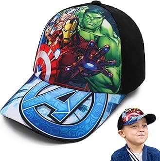 Printed Kids Baseball Cap for Boys & Girls | Multiple Design Patterns | Casual Cap (4–10 Years)
