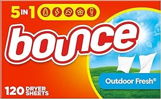 Bounce Outdoor Fresh Fabric Softener Sheets, 120 Count