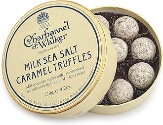 Milk Sea Salt Caramel Truffles, 4.2 Ounce