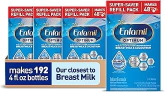 Enfamil Enspire Baby Formula with Immune-Supporting Lactoferrin, Brain Building DHA, Our Closest Formula to Breast Milk, Refill Boxes, 30 Oz (Pack of 4)