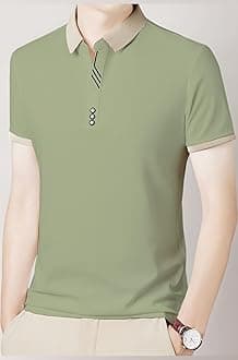 Lymio Polo T Shirt for Men || T Shirt for Man || Collar T Shirt Style Men (Packs Also Available) (Polo-55-58)