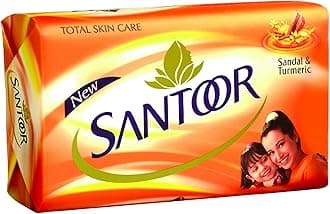 Santoor Sandal & Turmeric Soap - 100g by Santoor