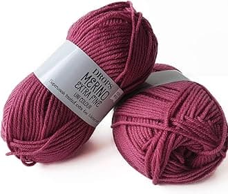 Superwash 100% Merino Wool Yarn for Knitting and Crocheting, 3 or Light, DK, Leight Worsted Weight, Drops Merino Extra Fine, 1.8 oz 115 Yards per Ball (34 Heather)