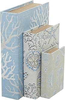 Coastal Light Blue Canvas Box Set