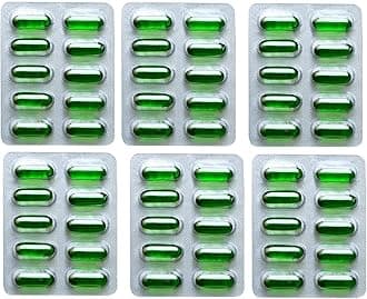 Vitamin E Capsule for Healthy Hair, Beautiful Skin and Eyes (60 Capsules)