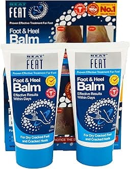 Neat Feet Foot and Heel Balm 75g Twinpack[Amazon-developed Certification] Compact by Design