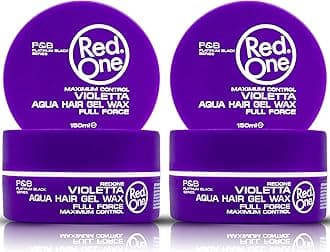 Redone Hair Styling Aqua Wax Violetta 2x 150 ml | Hair Gel Wax | Ultra Hold | Men & Women Hair Wax | Lavender Scent | Maximum Control