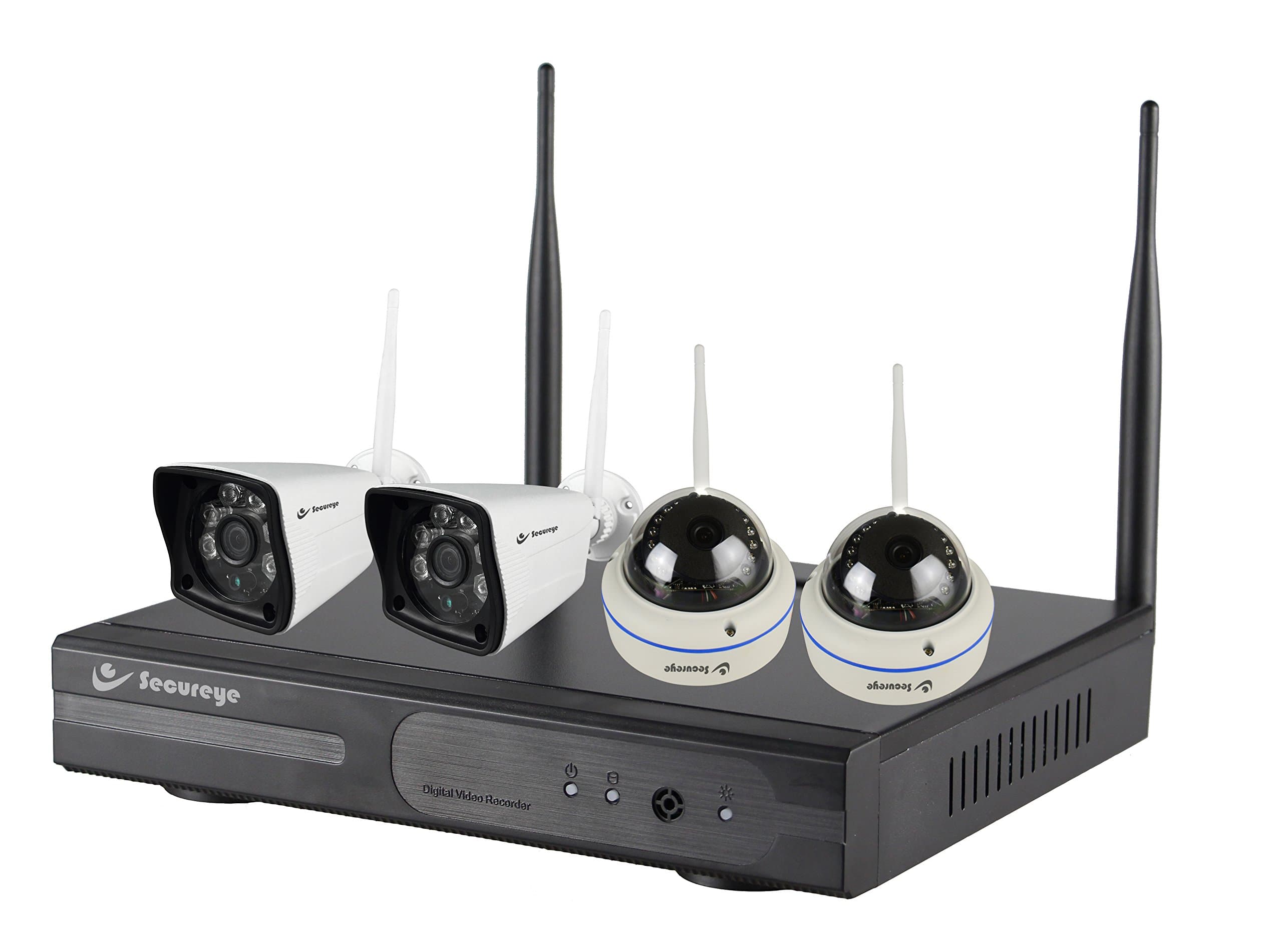 Secureye 4 Channel Wireless NVR Kit