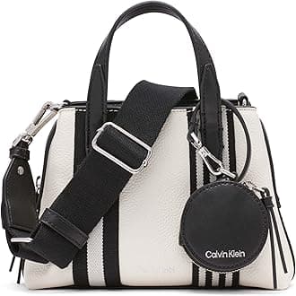 Calvin Klein Women's Millie 2 in 1 Triple Compartment Mini Satchel Crossbody Millie 2 in 1 Triple Compartment Mini Satchel Crossbody
