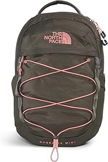 THE NORTH FACE10L Mini Borealis Commuter Laptop Backpack, New Taupe Green/Shady Rose, One Size