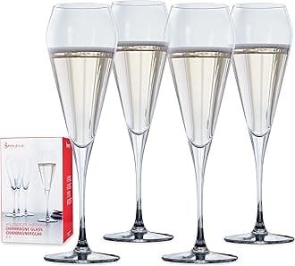 Spiegelau Willsberger Anniversary Champagne Flute, Set of 4