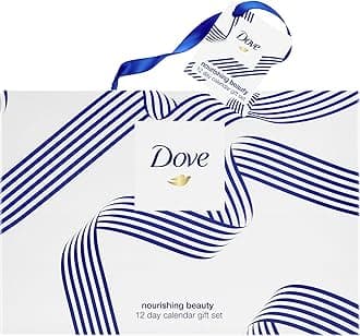 Nourishing Beauty 12 Day Countdown Advent Calendar 2020, Body & Skin Care Present, Moisturising Shower Gel & Nourishing Body Cream Gift For Women, Girls, Mum & Teens