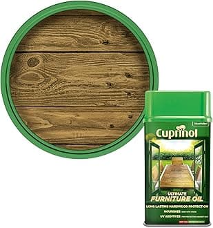 Cuprinol Ultimate Hardwood Furniture Oil Mahogany 1L