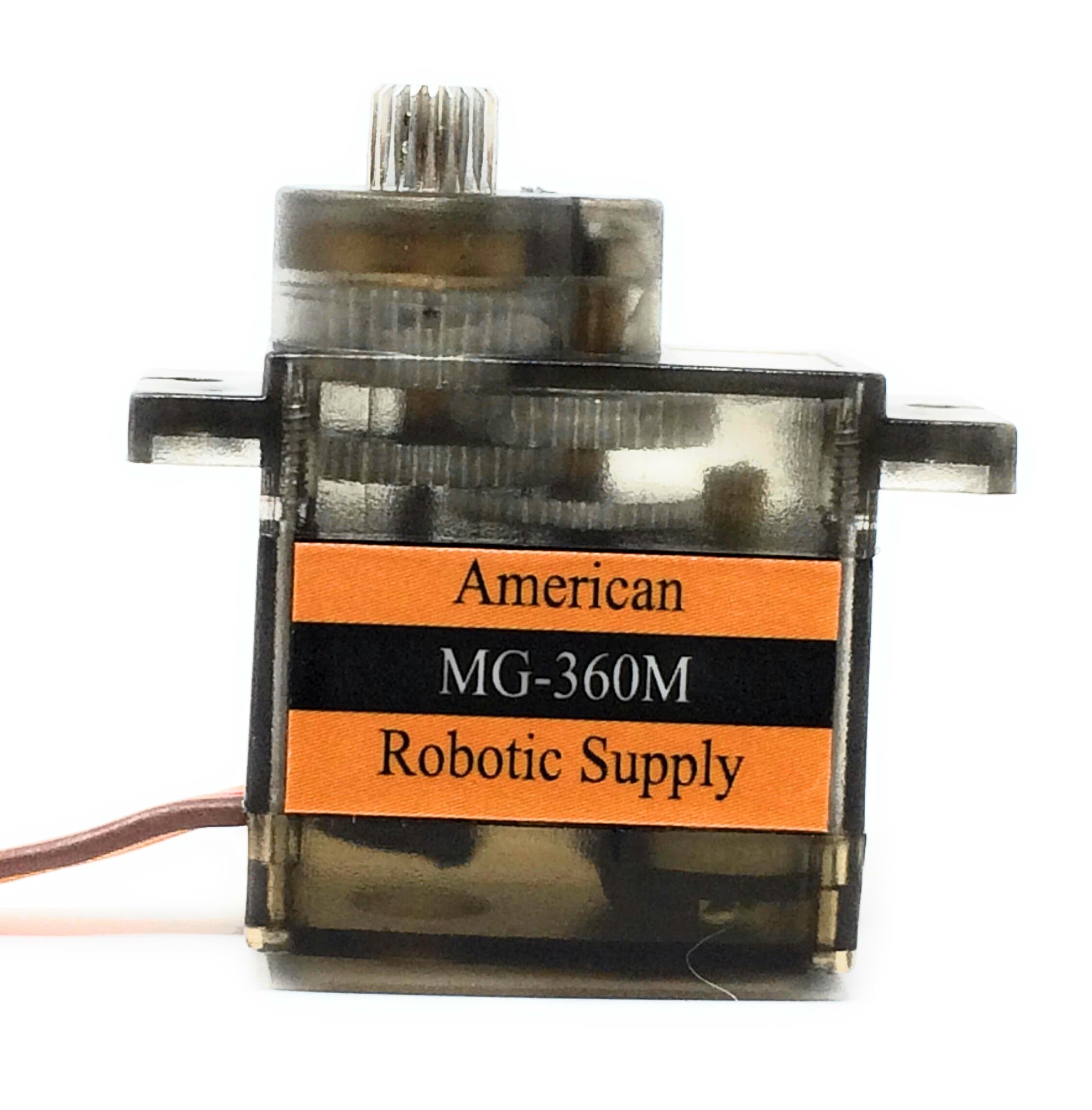 Metal Gear Micro Servo/Continuous Rotation - 2 Pack